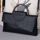 Leather clutch  fashion women's bag large capacity soft leather women's bag messenger leather bag