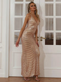 Formal Sequin Mermaid Evening Dress M0463
