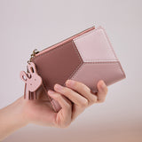 new wallet short ladies zipper wallet simple wild coin purse