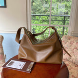 daily bag soft collapse minimalist style shoulder bag large bag new bag women's large-capacity messenger bag