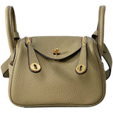 Bags new top layer cowhide Lindy bag mini lindy bag doctor bag leather shoulder pillow bag women
