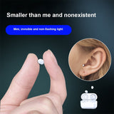 X6 TWS Wireless lnvisible Bluetooth Headphones Mini Semi-In-Ear Earbuds Noise Reduction Sports Headset Touch Gaming Earphones