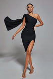 Yahany One Shoulder Cocktail Dress