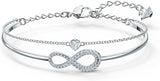 Swarovski Women's Swa Infinity Collection Bracelet