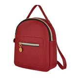Mini Women Backpack PU Leather Bags Small Backpack Fashion School Bags Girls Bagpack Cute Female Backpack